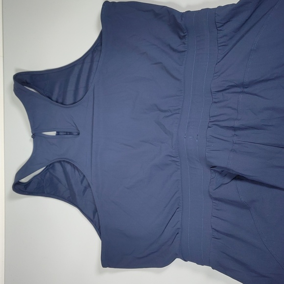 Sweaty Betty Explorer one piece romper in navy blue 12 - Picture 10 of 14